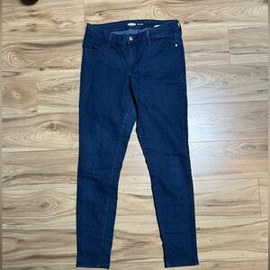Old Navy Super Skinny Dark Jeans size 6 LONG